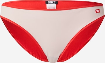 DIESEL - Braga de bikini en beige: frente