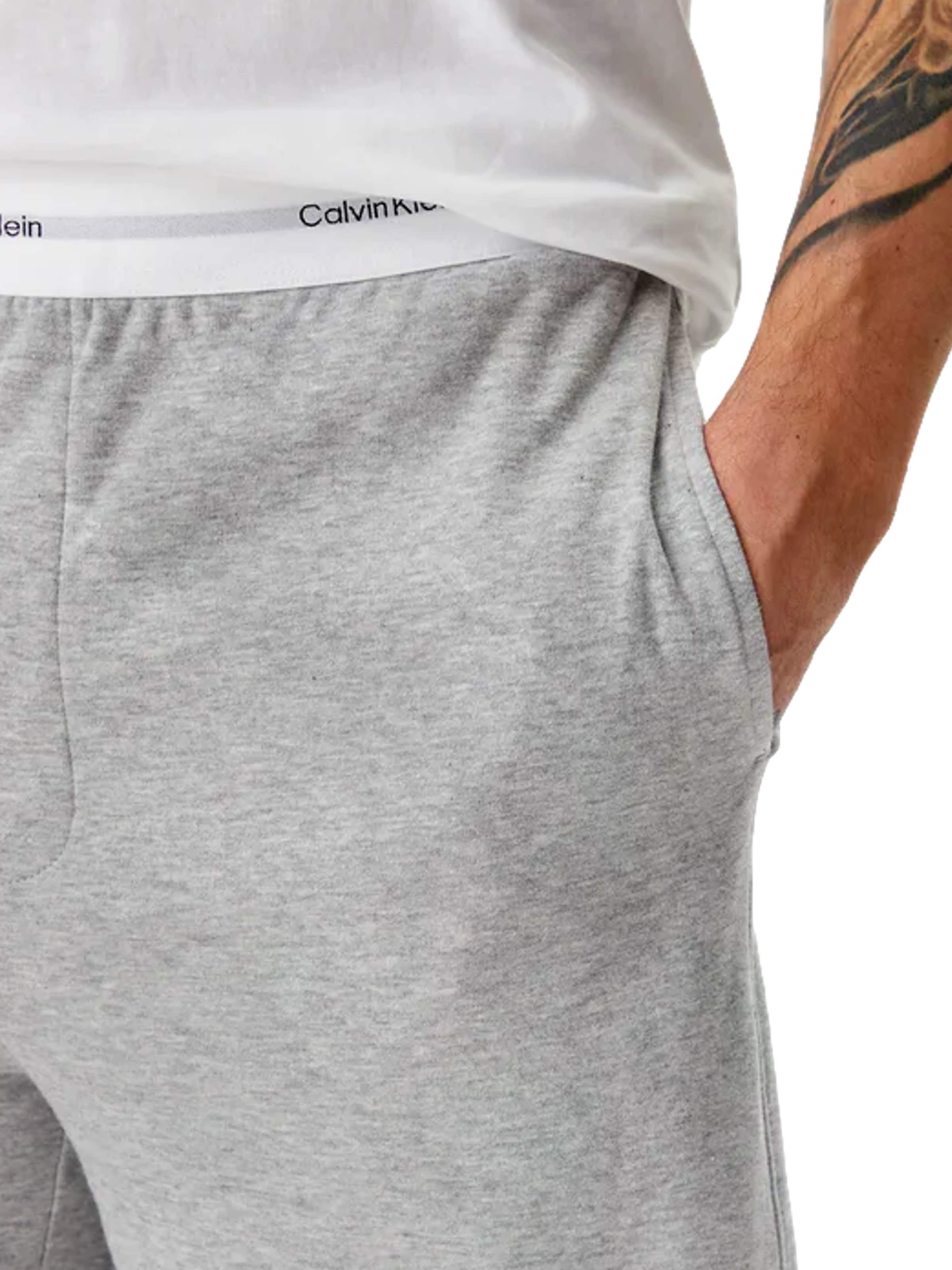 Calvin Klein Pyžamové kalhoty – šedá