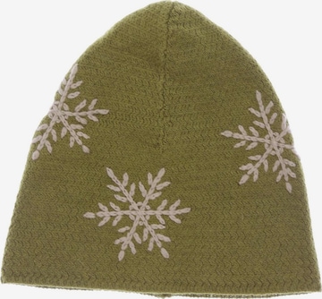 Gudrun Sjödén Hat & Cap in One size in Green: front