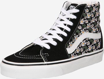 VANS Sneakers hoog in Zwart: voorkant