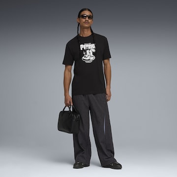 PUMA Shirt 'Breakfast' in Black