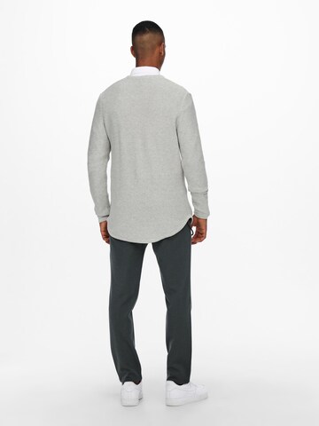 Only & Sons Sweater 'Jonas' in Grey