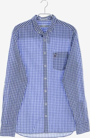 PEAK PERFORMANCE Button Up Shirt in S in Blue: front