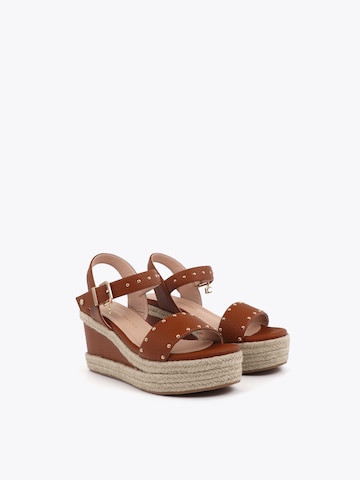 Lola Casademunt Sandali s paščki | rjava barva