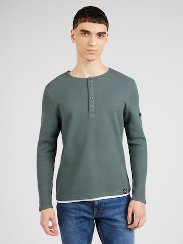 Key Largo Shirt 'SANDRO' in Groen: voorkant