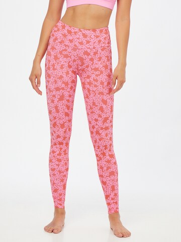 Hey Honey - Skinny Pantalón deportivo en rosa: frente