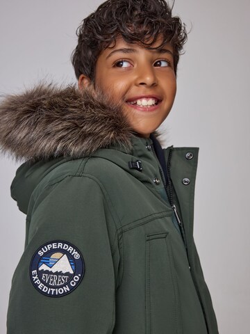 Superdry & Co - Chaqueta de entretiempo 'Everest' en verde