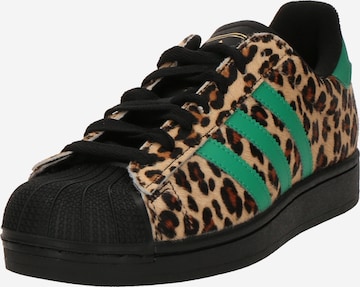 ADIDAS ORIGINALS Matalavartiset tennarit 'Superstar II' värissä musta: etupuoli