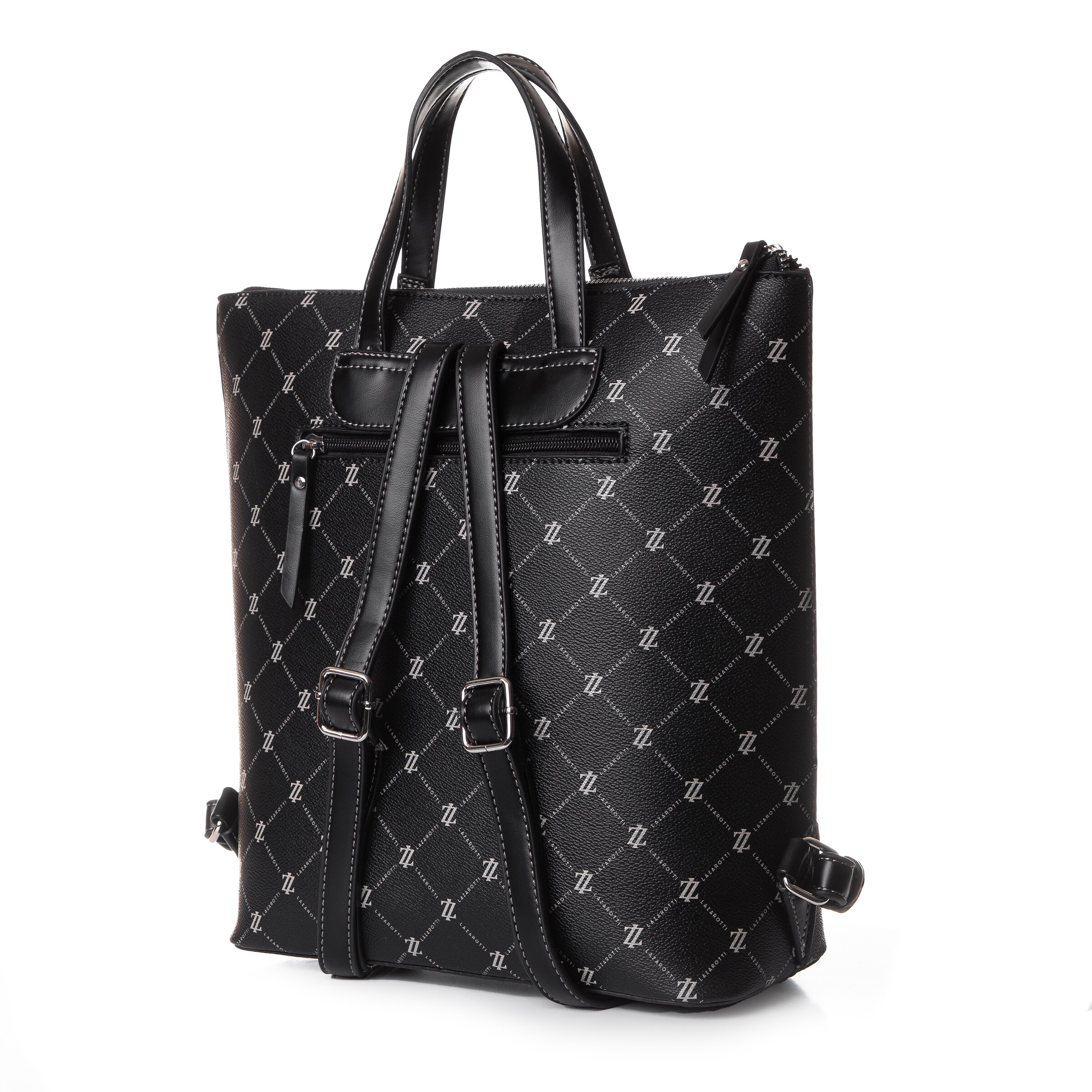 Sac à dos 'Palermo' Lazarotti en noir