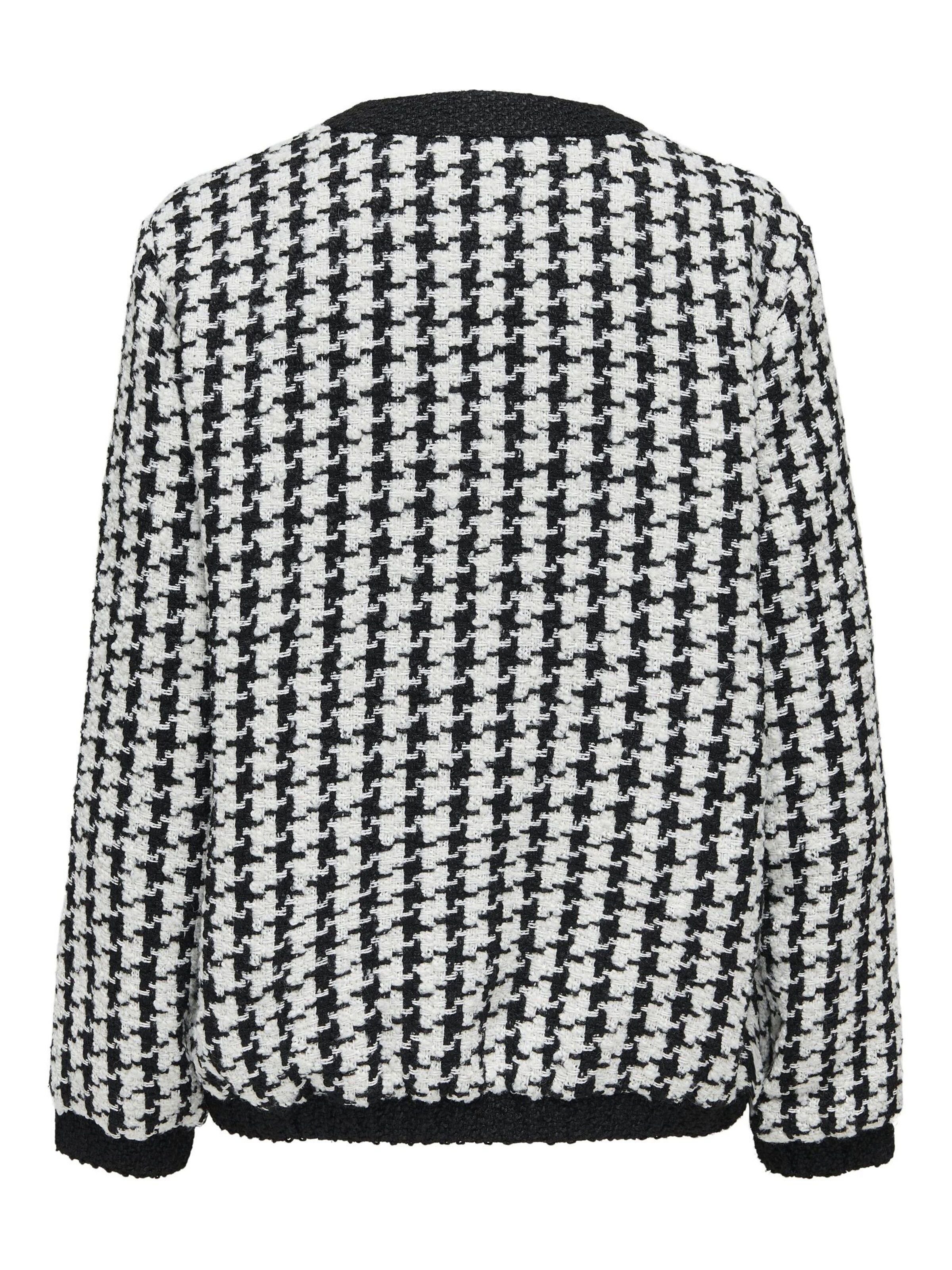 ONLY Gebreid vest 'ONLFlorance' in Zwart