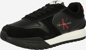 Calvin Klein Jeans Sneakers in Black: front