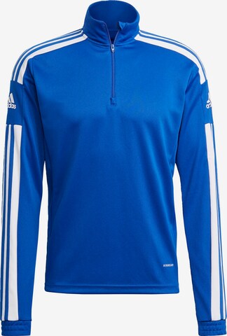 Skinny Felpa sportiva 'Squadra 21' di ADIDAS SPORTSWEAR in blu: frontale