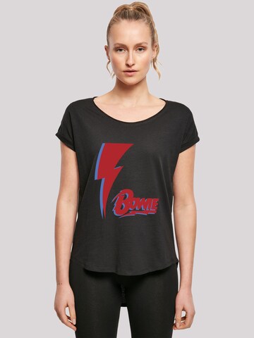 F4NT4STIC Shirt 'David Bowie' in Black: front