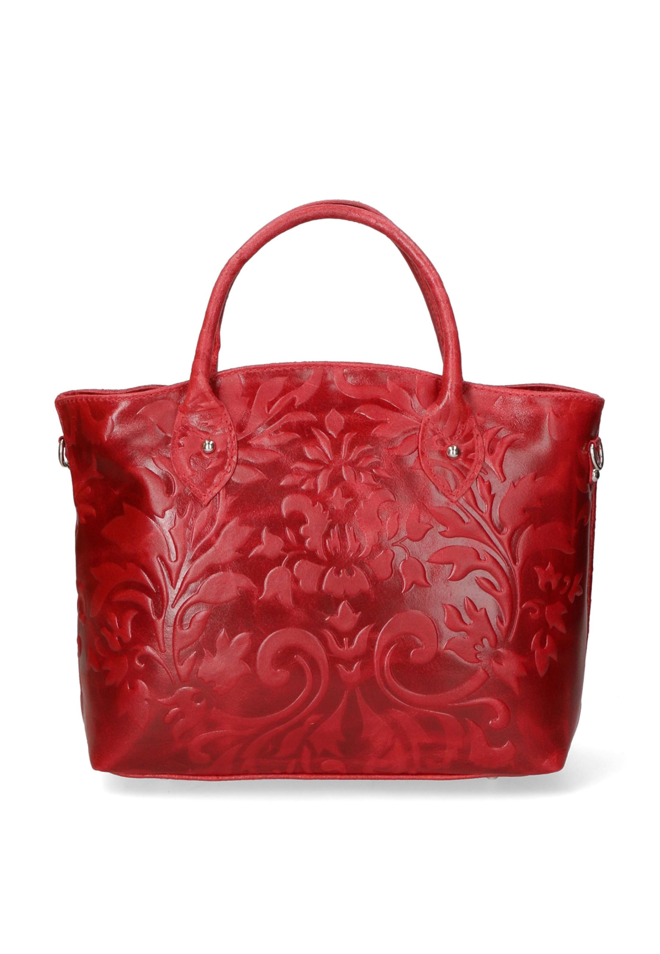 CHICCA BORSE Handtas in Rood: voorkant