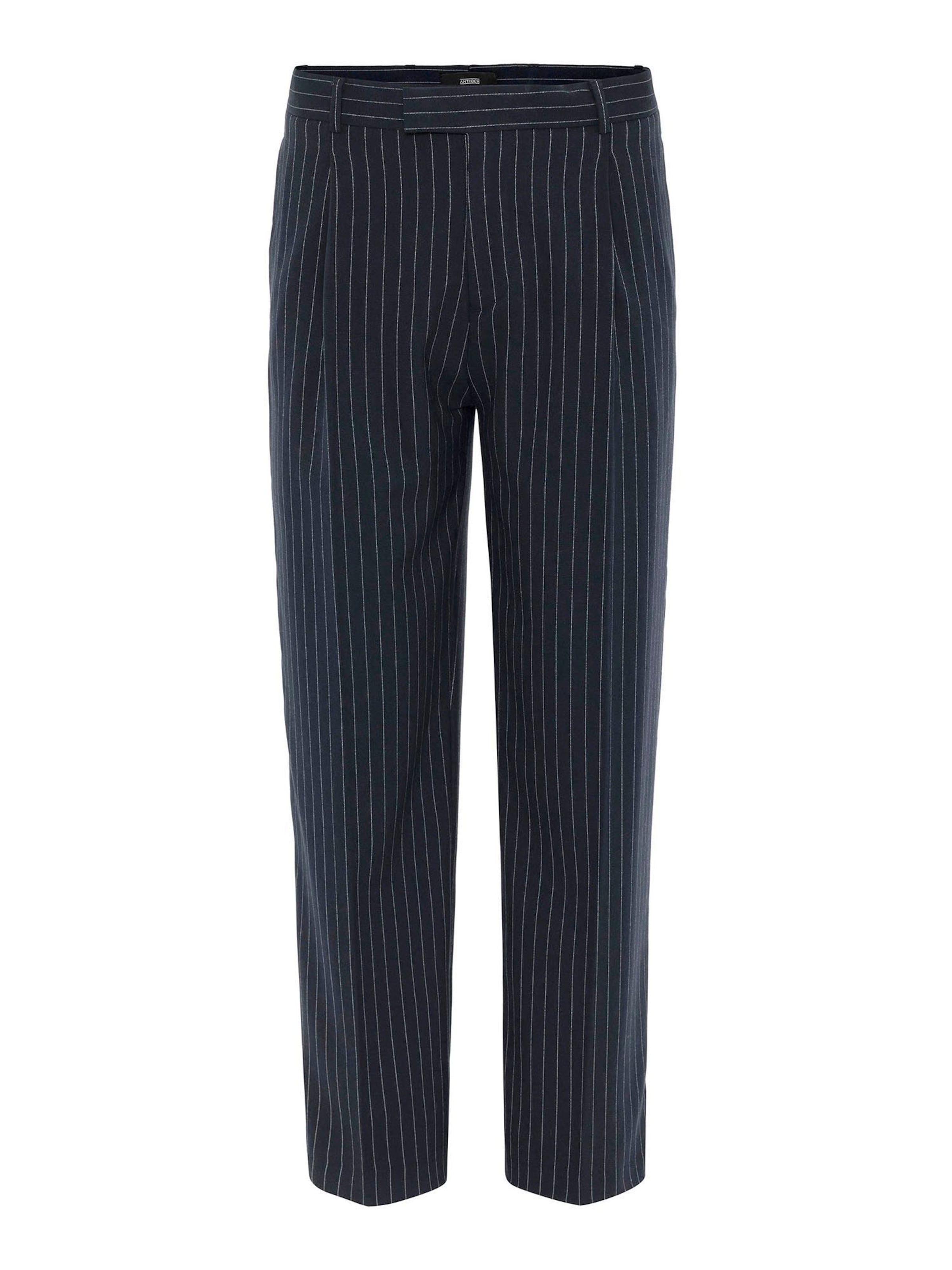 Regular Pantalon à pince Antioch en bleu : devant