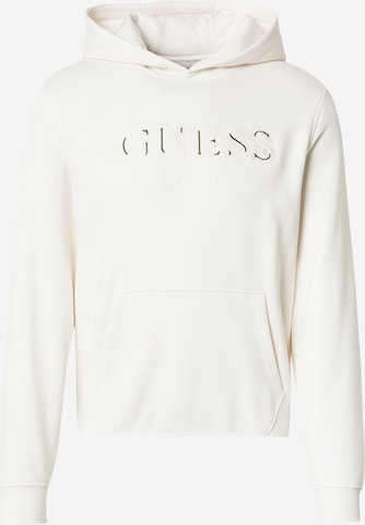 balta GUESS Megztinis be užsegimo: priekis