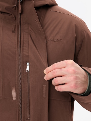 VAUDE Parka 'Rosemoor' in Braun