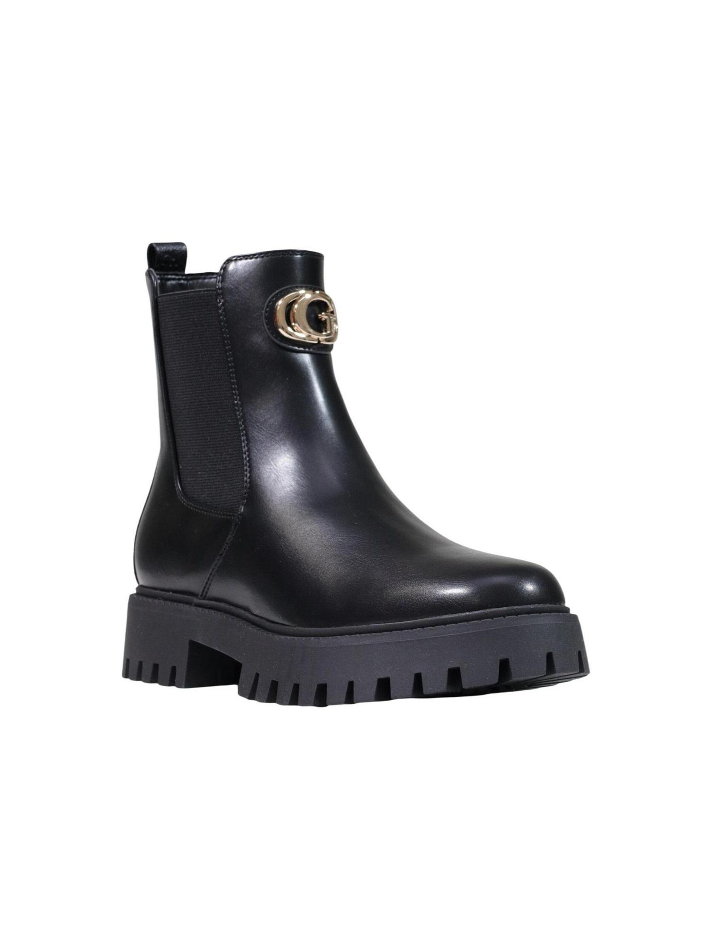 Boots chelsea 'FIDA FLTFID ELE10' di GUESS in nero