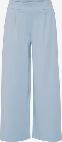 ICHI Pleat-Front Pants 'Kate' in Blue: front