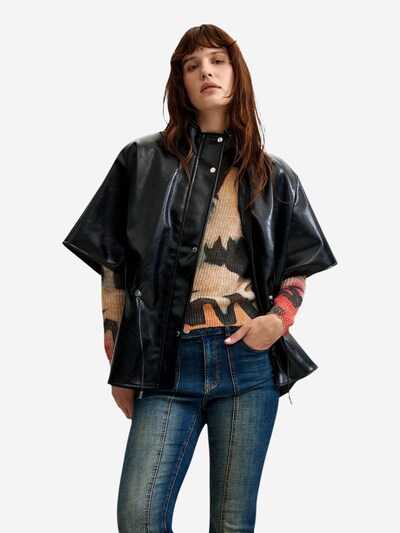 Desigual Between-Season Jacket 'PONCHO_RICHMOND PASADAS B 26WAIP01' in S-L in Black, Item view