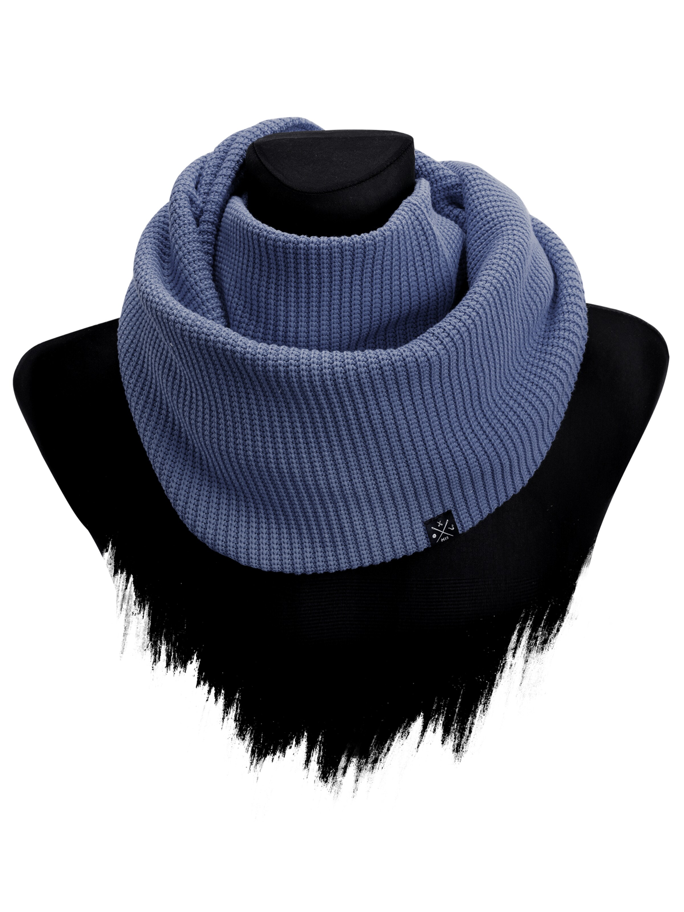 Manufaktur13 Tube Scarf in Blue
