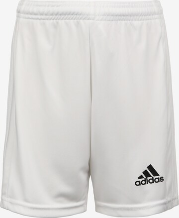 regular Pantaloni sportivi 'Squadra 21' di ADIDAS PERFORMANCE in bianco: frontale