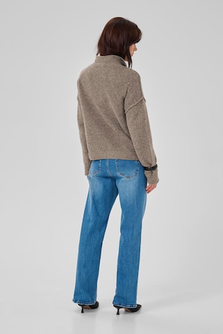 My Essential Wardrobe Sweater 'Paloma' in Brown
