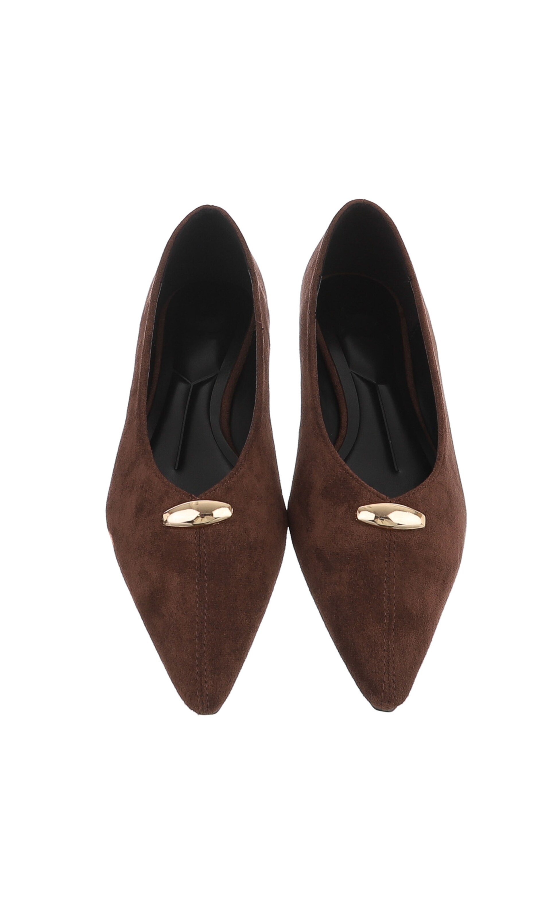 Ital-Design Ballet Flats in Brown