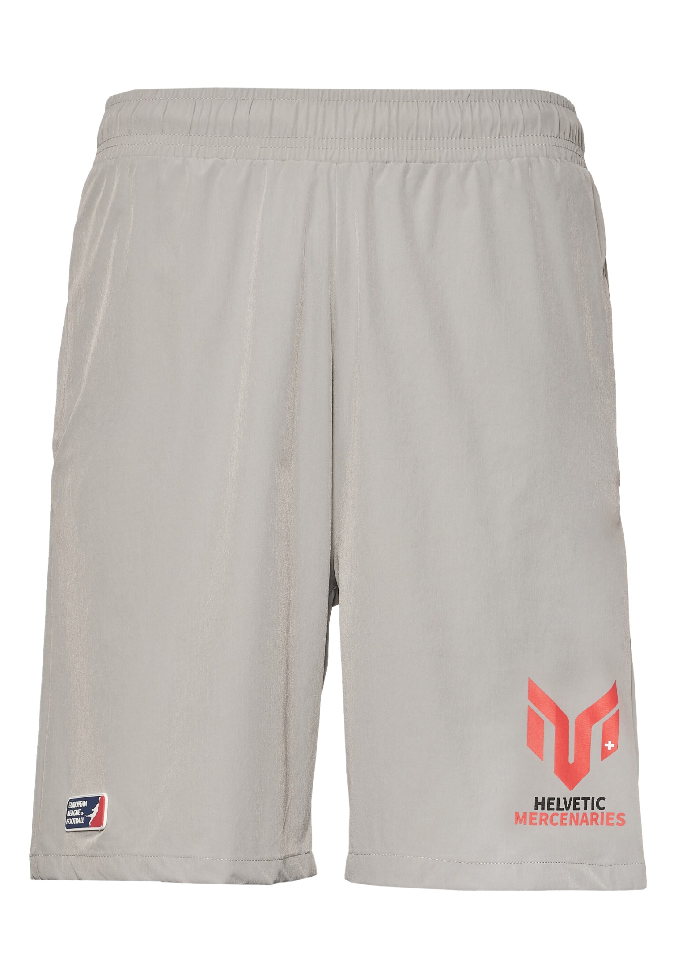regular Pantaloni 'Helvetic Guards' di European League of Football in grigio: frontale