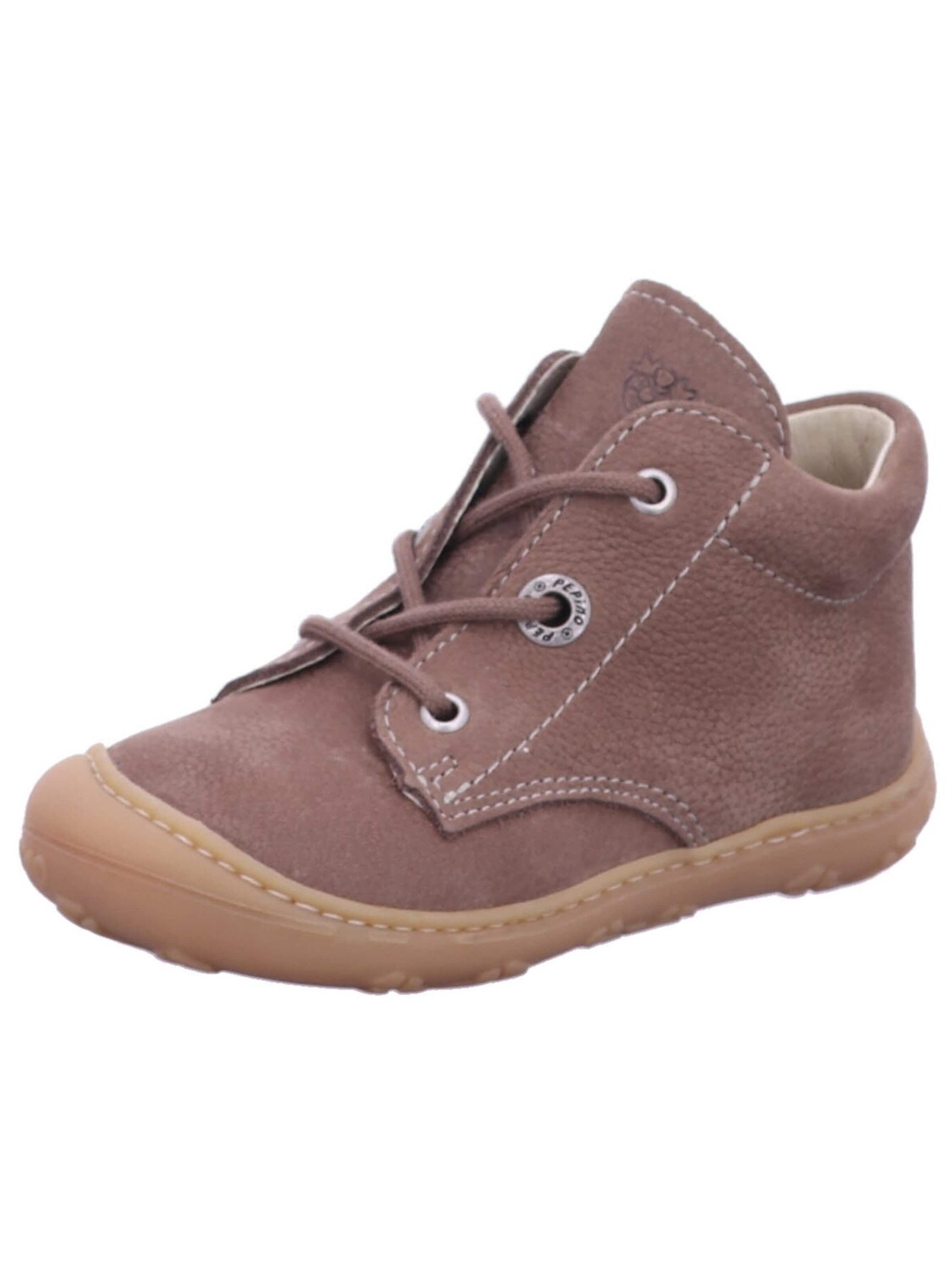 PEPINO by RICOSTA Boot 'Lauflernschuhe Jungen 50 1200102 271 Echtleder in braun' in Brown: front