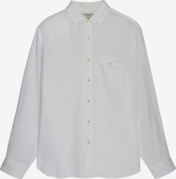 Chemise 'Calcuta' MANGO MAN en blanc : devant