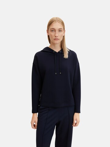 TOM TAILOR Sweatshirt in Blue: front