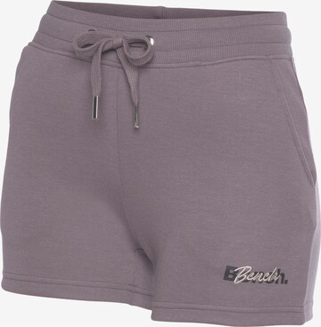 BENCH Regular Sports trousers in Purple