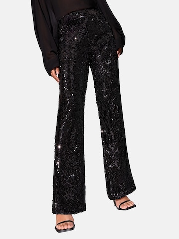 regular Pantaloni di Lipsy in nero: frontale