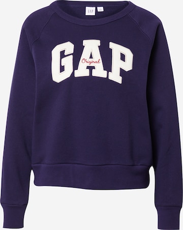 GAP Sweatshirt in Blau: predná strana