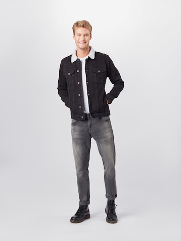 Denim Project Regular Fit Overgangsjakke i sort