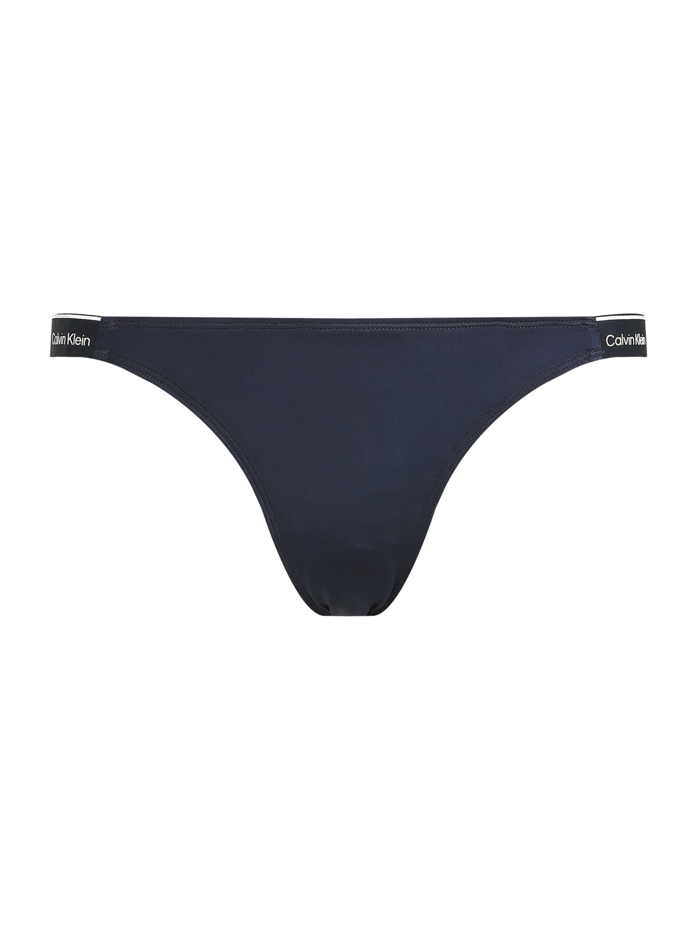 Calvin Klein Swimwear Низ бикини в Синий: спереди