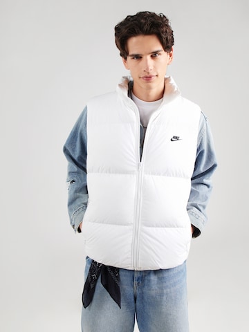 Nike Sportswear Mellény 'CLUB' - fehér: elől