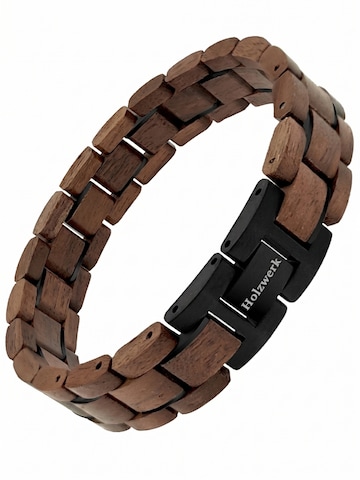 Holzwerk - Pulsera 'NEBELSEE' en marrón: frente