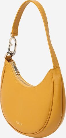 FURLA - Bolso de hombro 'PRIMAVERA' en amarillo: frente