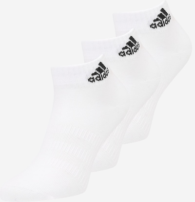 ADIDAS SPORTSWEAR Chaussettes de sport 'Thin And Light  ' en noir / blanc, Vue avec produit