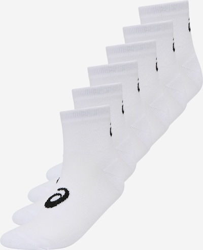 ASICS Chaussettes de sport en noir / blanc, Vue avec produit