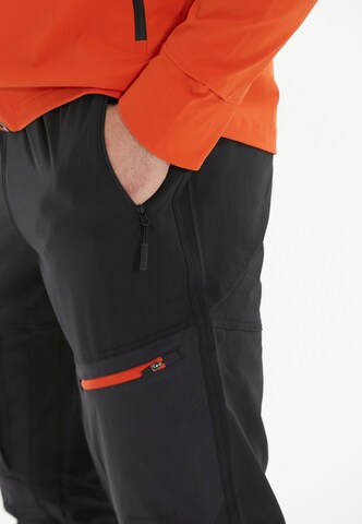 ENDURANCE Tapered Sports trousers 'Sparken' in Black