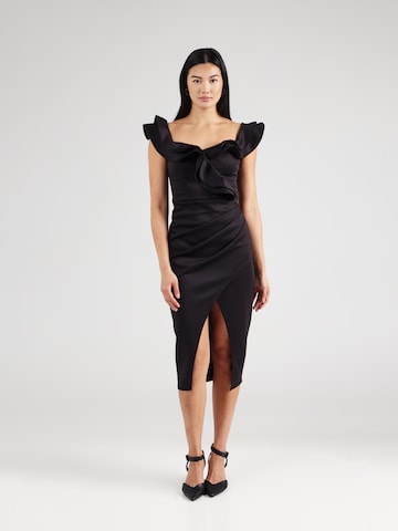 Lipsy Cocktail dress in Black: front