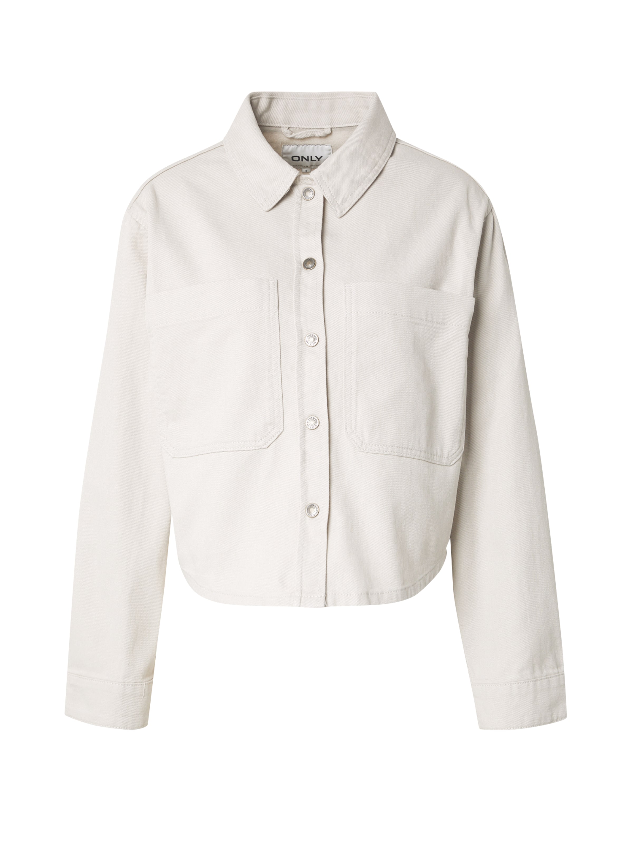 ONLY Prechodná bunda 'ONLDrew' - Sivá: predná strana