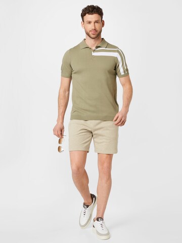 BURTON MENSWEAR LONDON Poloshirt in Grün