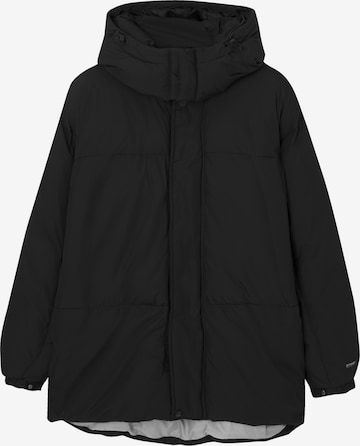 Veste d’hiver Pull&Bear en noir : devant