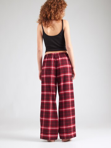 HUGO Pyjamabroek in Rood