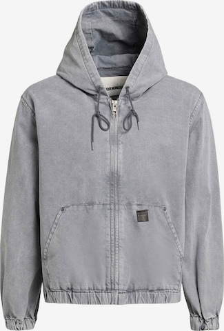 khujo Übergangsjacke 'Darrel' in Grau: Vorderseite