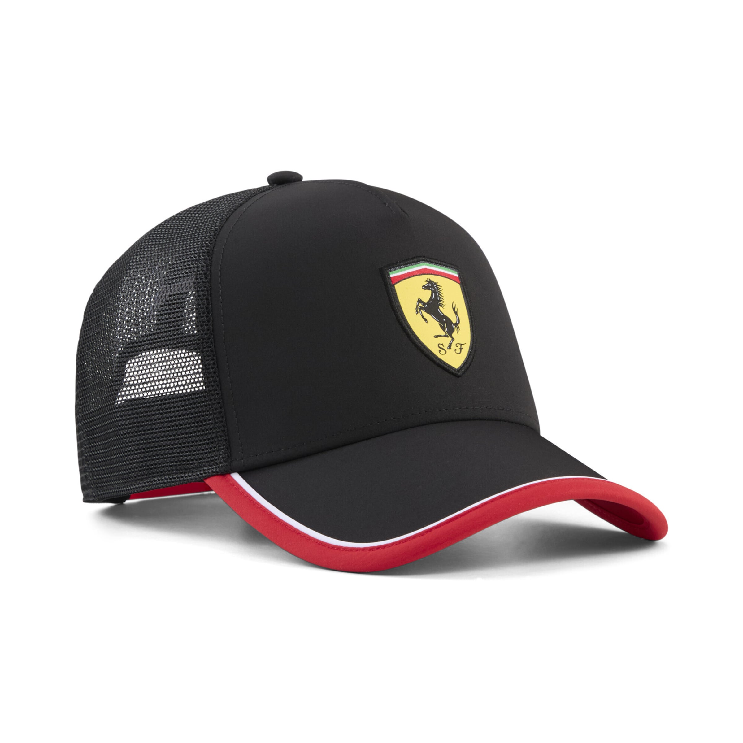 PUMA Pet 'Scuderia Ferrari' in Zwart: voorkant